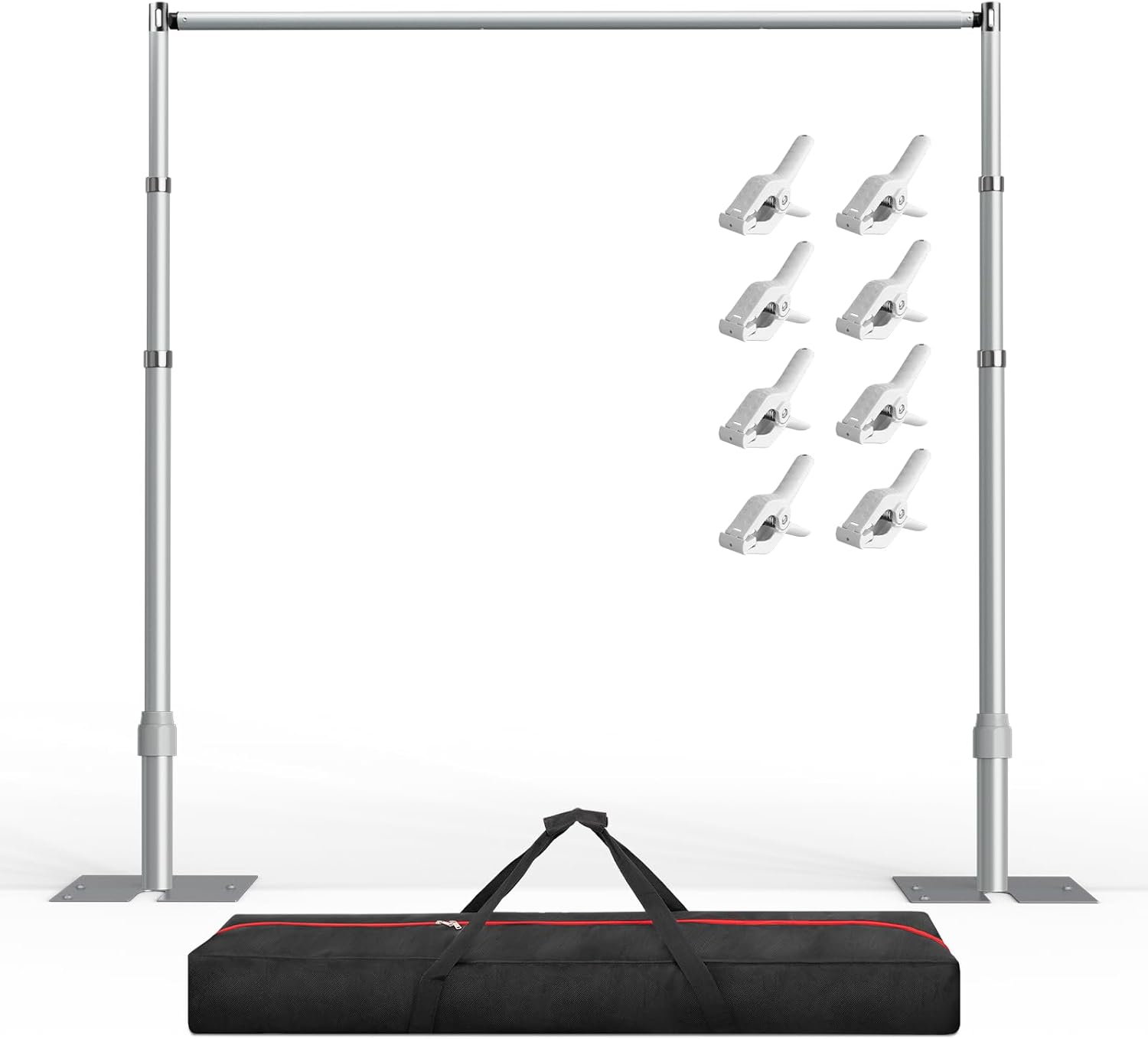 10Ftx10Ft Pipe And Drape Backdrop Stand Kit Adjustable Mental Frame product photo from Emartus