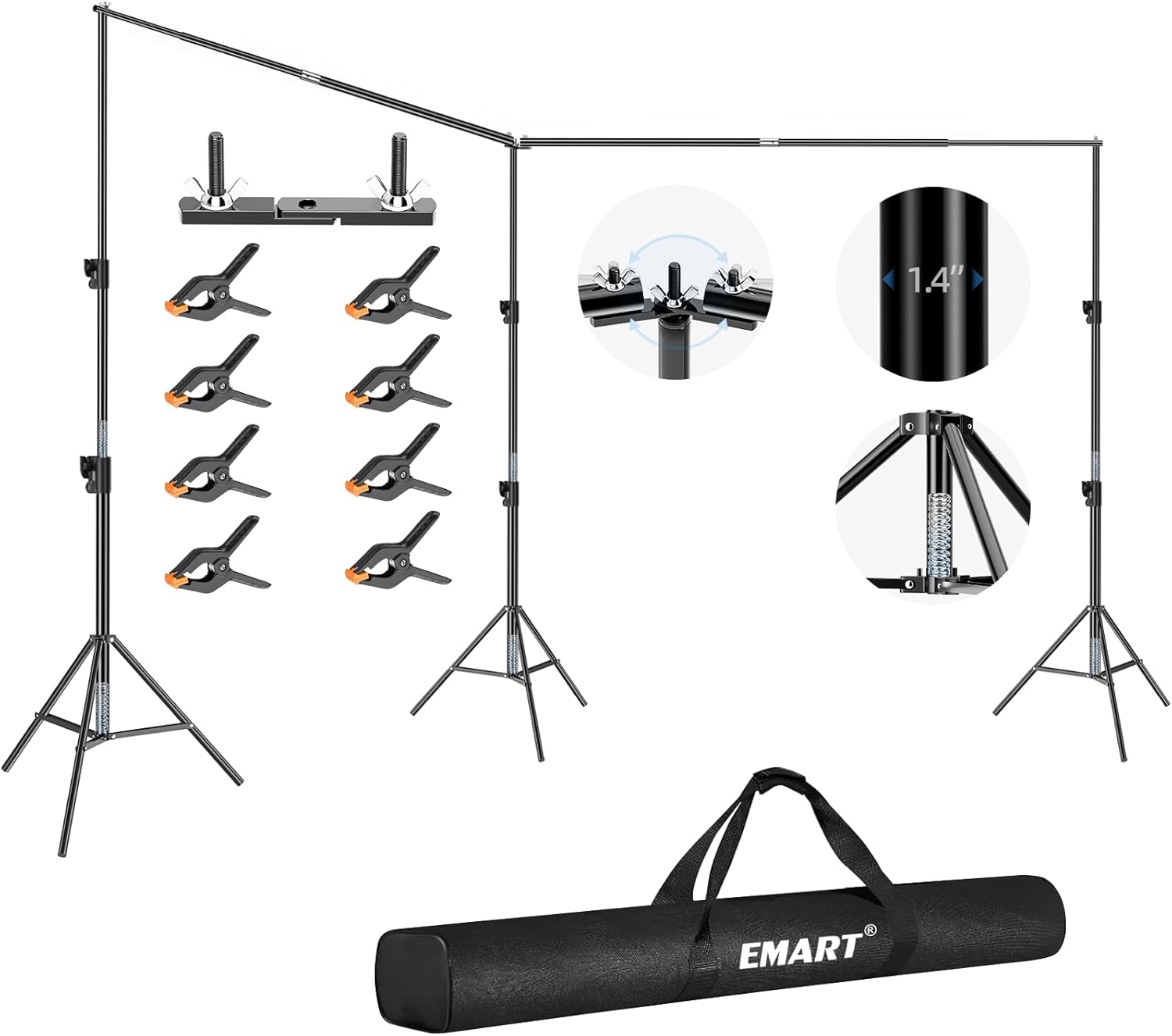 10X20Ft Backdrop Stand Kit product photo from Emartus
