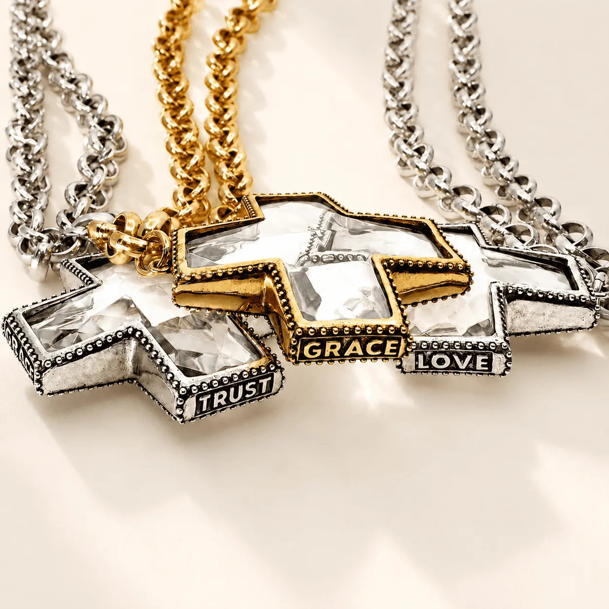 GIFT CARD vs Crystal Cross Chunky Chain Necklace & more: Which Is Best?
