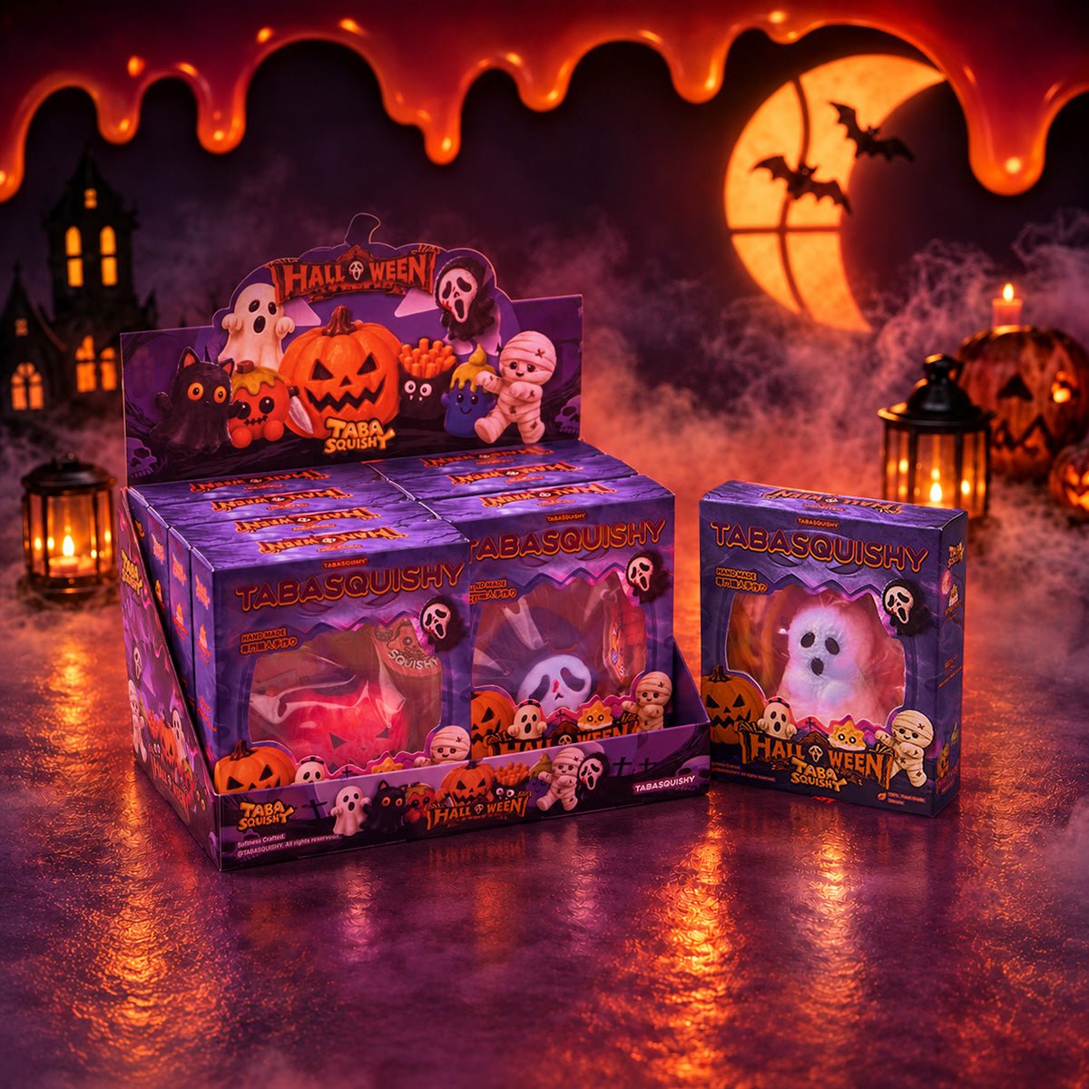 Spooky Buddy Complete 8 Piece Set Taba Squishy product photo from Tabasquishy