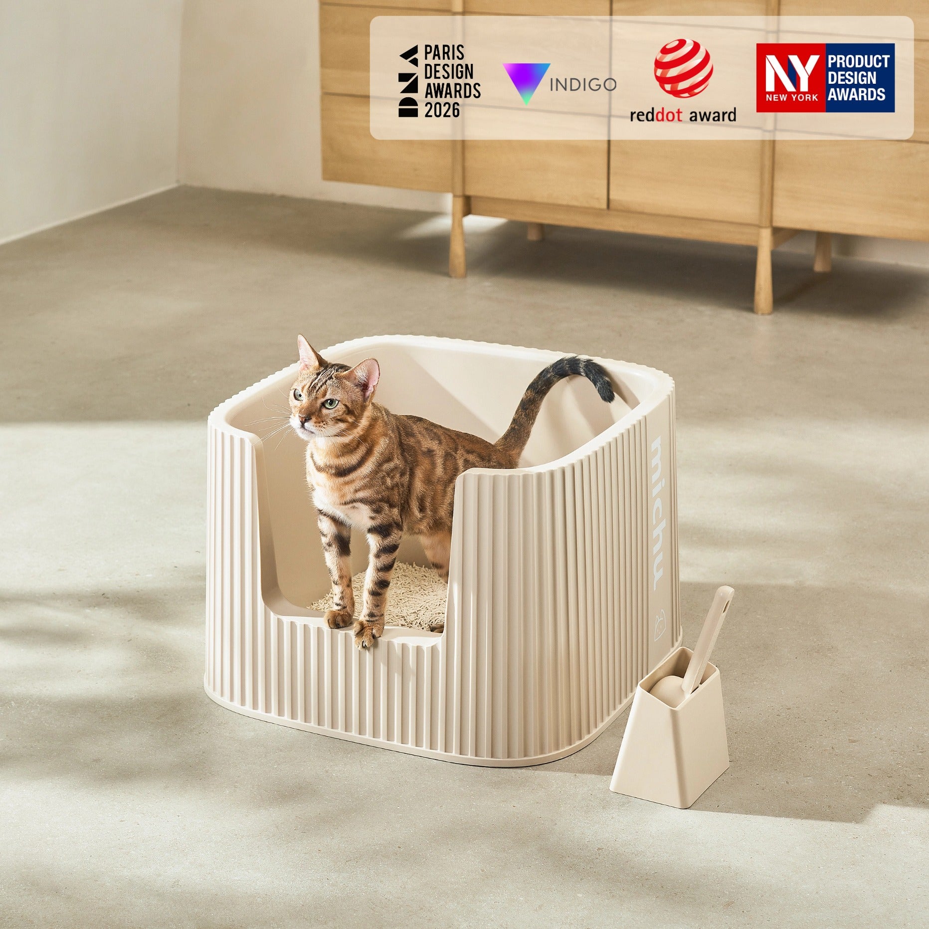 Container Cat Litter Box product photo from Michu AU